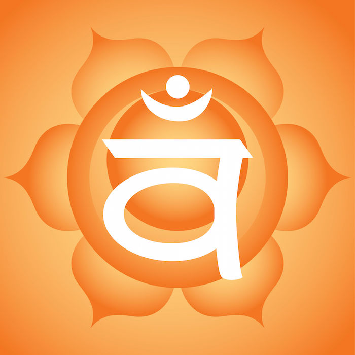 35448441 - swadhistana sacral chakra symbol